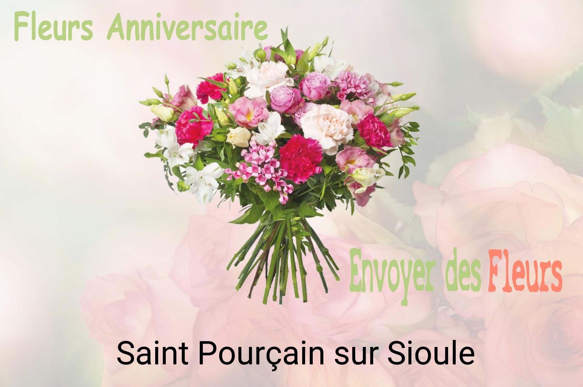 Bouquet de fleurs d’anniversaire livré à Saint-Pourçain-sur-Sioule